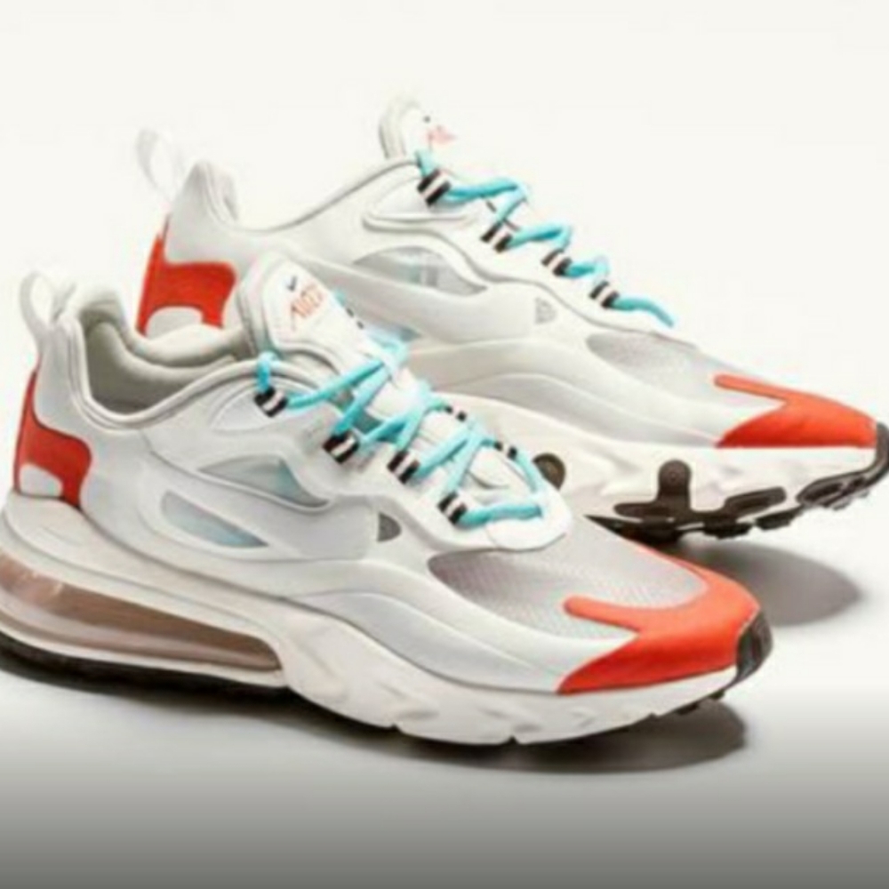 NIKE AIR MAX 270 REACT LIGHT BEIGE CHALK